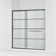 Elate® 68-1/4"-71-5/8" W x 75-1/2" H sliding shower door with 5/16"-thick Crystal Clear glass