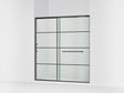 Elate® 68-1/4"-71-5/8" W x 75-1/2" H sliding shower door with 5/16"-thick Crystal Clear glass