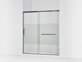 Elate® 68-1/4"-71-5/8" W x 75-1/2" H sliding shower door with 5/16"-thick Crystal Clear glass
