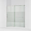 Elate® 68-1/4"-71-5/8" W x 75-1/2" H sliding shower door with 5/16"-thick Crystal Clear glass