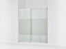 Elate® 68-1/4"-71-5/8" W x 75-1/2" H sliding shower door with 5/16"-thick Crystal Clear glass