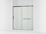 Elate® 68-1/4"-71-5/8" W x 75-1/2" H sliding shower door with 5/16"-thick Crystal Clear glass