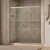 Elate® 68-1/4"-71-5/8" W x 75-1/2" H sliding shower door with 5/16"-thick Crystal Clear glass