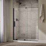 Echelon® 55-3/4"-59-3/4" W x 71-3/4" H sliding shower door with 5/16"-thick Crystal Clear glass