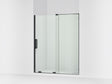 Echelon® 55-3/4"-59-3/4" W x 71-3/4" H sliding shower door with 5/16"-thick Crystal Clear glass