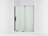 Echelon® 55-3/4"-59-3/4" W x 71-3/4" H sliding shower door with 5/16"-thick Crystal Clear glass