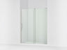 Echelon® 55-3/4"-59-3/4" W x 71-3/4" H sliding shower door with 5/16"-thick Crystal Clear glass
