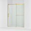 Rely® 56-5/8"-59-5/8" W x 76.99" H sliding shower door with 3/8"-thick Crystal Clear glass