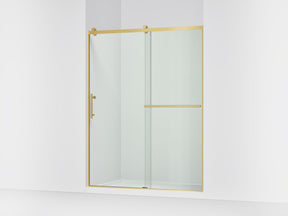 Rely® 56-5/8"-59-5/8" W x 76.99" H sliding shower door with 3/8"-thick Crystal Clear glass