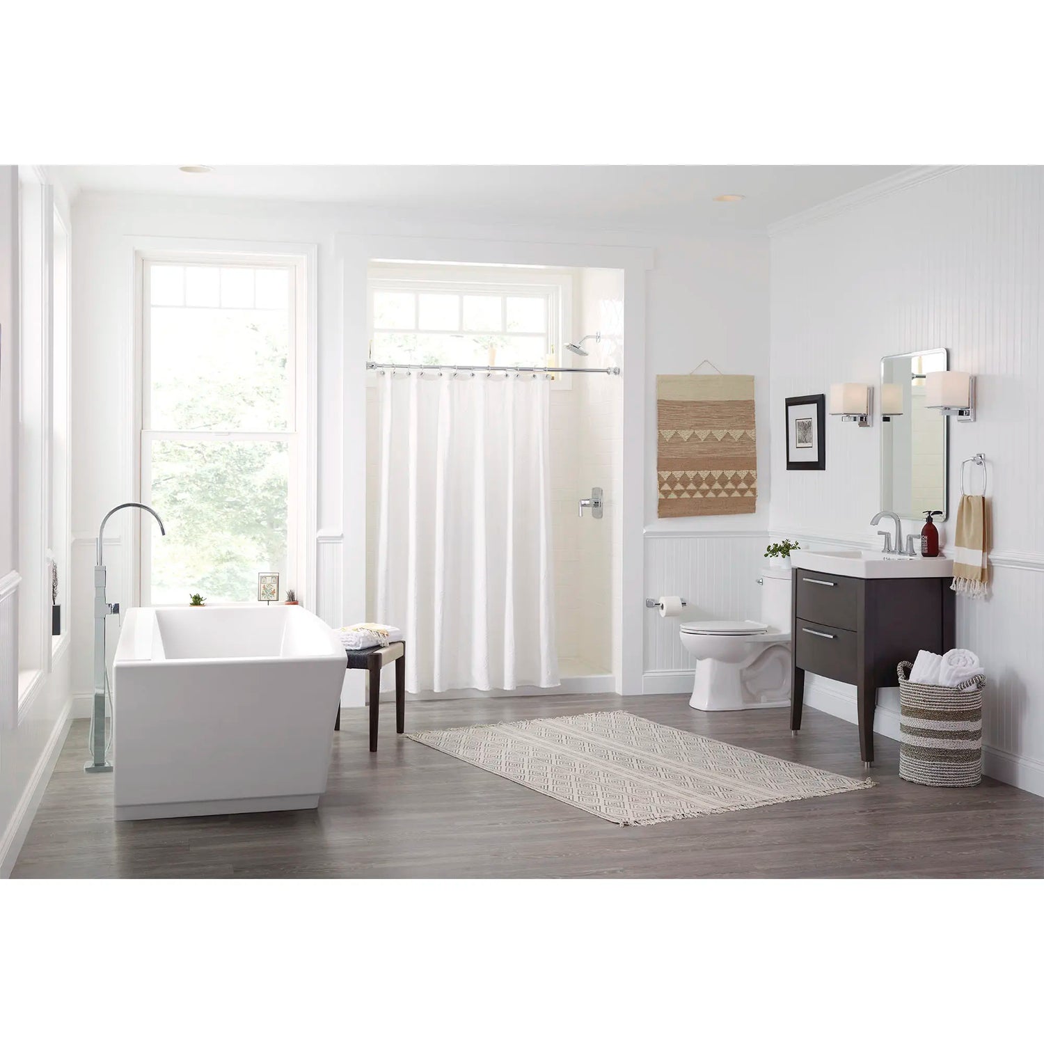 Townsend® 8-Inch Widespread 2-Handle Bathroom Faucet 1.2 gpm/4.5 L/min With Lever Handles