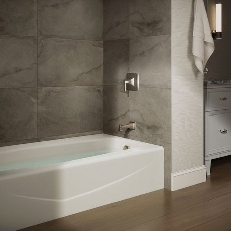 Villager® 60" x 34-1/4" alcove bath, right drain