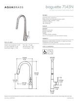 Pull-down dual stream mode kitchen faucet