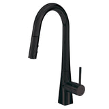 Pull-down dual stream mode kitchen faucet