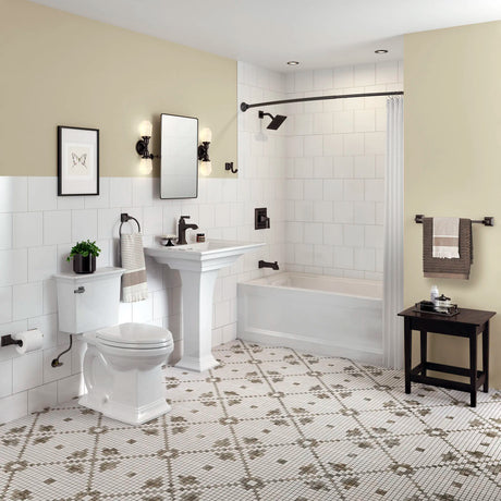 Town Square® S Center Hole Only Pedestal Sink Top and Leg Combination