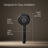 Awaken® G90 Three-function handshower, 1.75 gpm