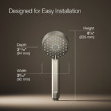 Awaken® G90 Three-function handshower, 1.75 gpm