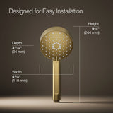 Awaken® G110 Four-function handshower, 1.75 gpm