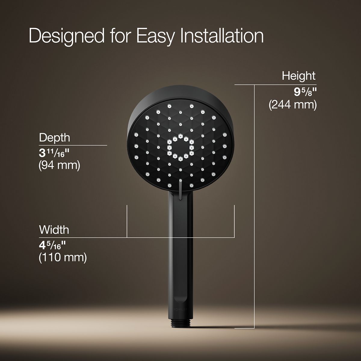 Awaken® G110 Four-function handshower, 1.75 gpm
