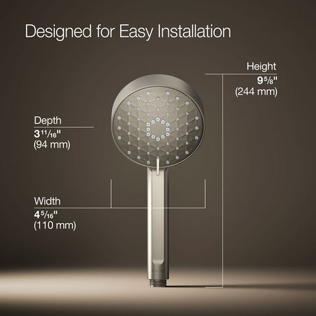 Awaken® G110 Four-function handshower, 1.75 gpm