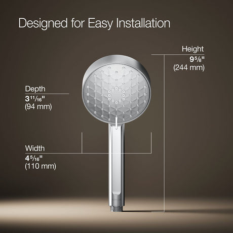Awaken® G110 Four-function handshower, 1.75 gpm