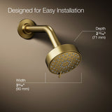Awaken® G90 Three-function showerhead, 2.5 gpm