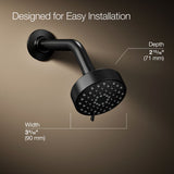 Awaken® G90 Three-function showerhead, 2.5 gpm