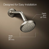 Awaken® B90 Single-function showerhead, 1.5 gpm