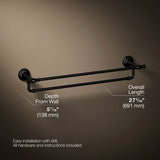 Artifacts® 24" double towel bar