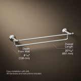 Artifacts® 24" double towel bar