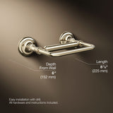 Artifacts® Pivoting toilet paper holder