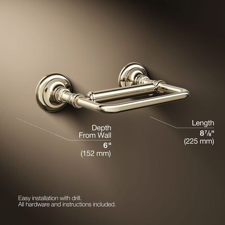 Artifacts® Pivoting toilet paper holder