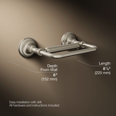 Artifacts® Pivoting toilet paper holder