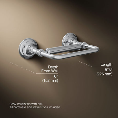 Artifacts® Pivoting toilet paper holder