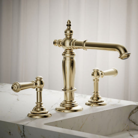 Artifacts® Bathroom sink faucet spout with Column design, 1.2 gpm