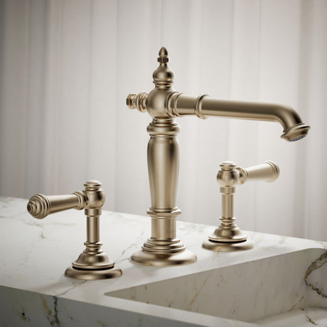 Artifacts® Bathroom sink faucet spout with Column design, 1.2 gpm