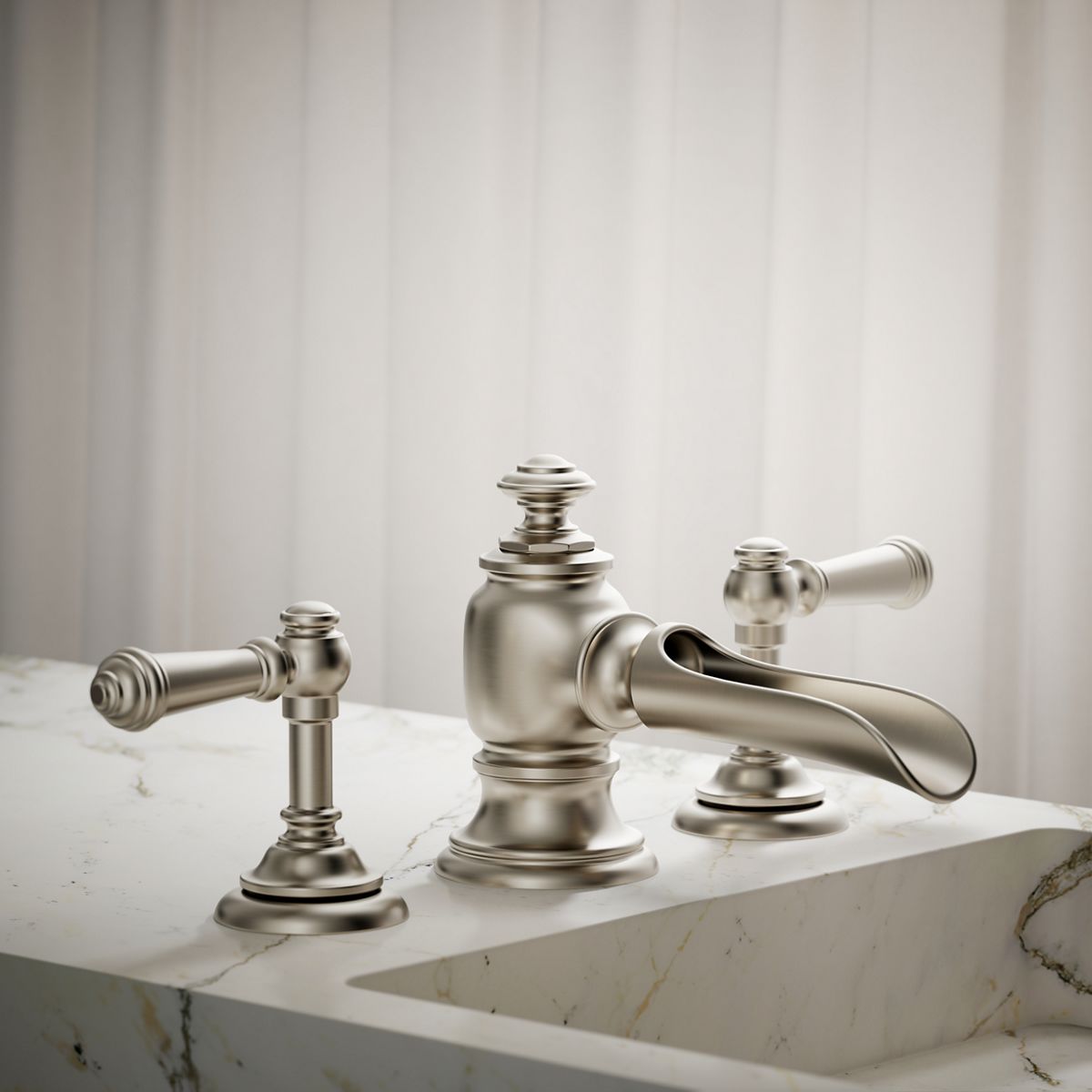 Artifacts® with Flume design Bathroom sink faucet spout with Flume design, 1.2 gpm