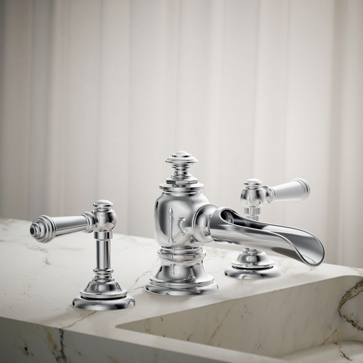 Artifacts® with Flume design Bathroom sink faucet spout with Flume design, 1.2 gpm