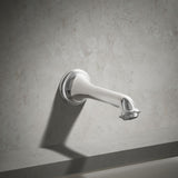 Artifacts® Wall-mount bath spout with turned design