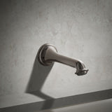 Artifacts® Wall-mount bath spout with turned design