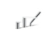 Composed® Deck-mount bath faucet with handshower