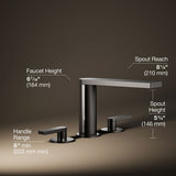 Composed® Deck-mount bath faucet with lever handles