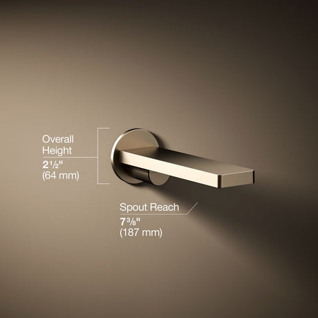 Composed® Wall-mount bath spout