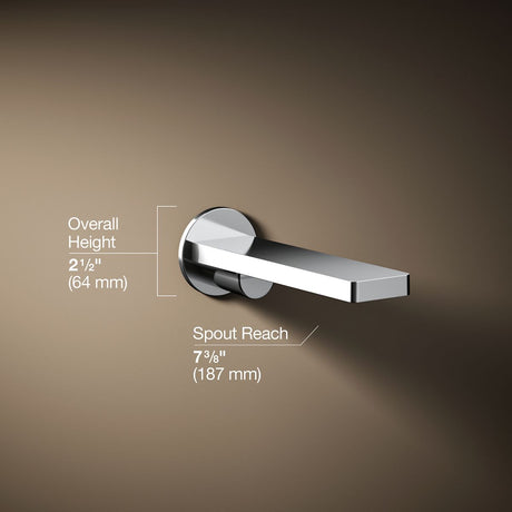Composed® Wall-mount bath spout