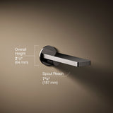 Composed® Wall-mount bath spout