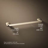 Composed® 18" towel bar