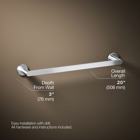 Composed® 18" towel bar