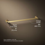 Composed® 24" towel bar