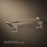 Composed® 24" towel bar