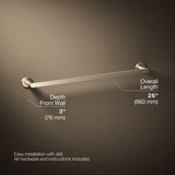 Composed® 24" towel bar