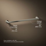 Composed® 24" towel bar
